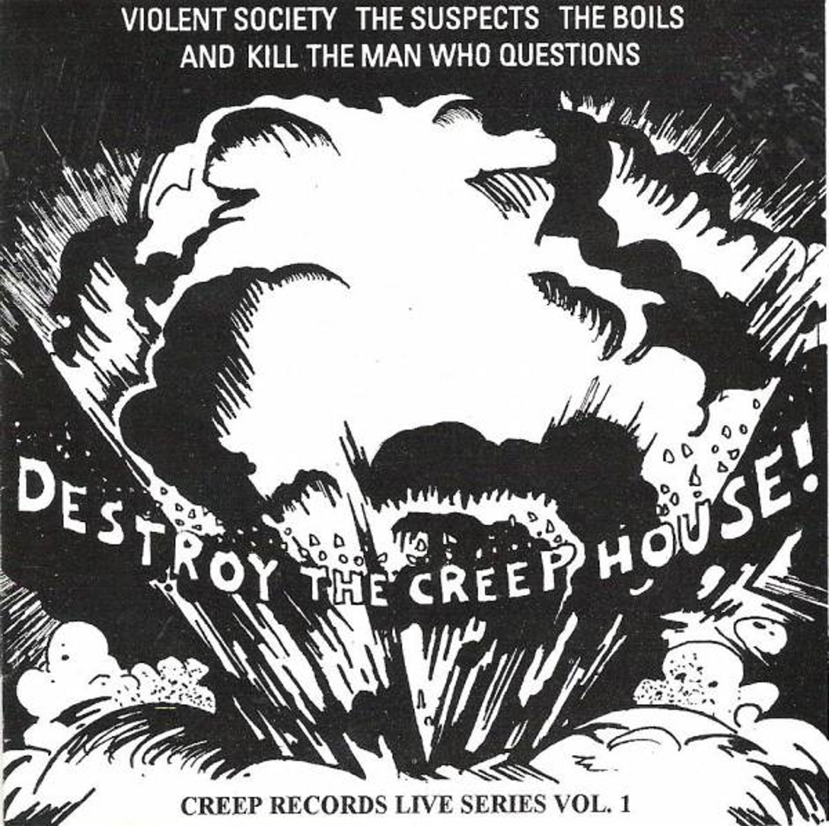 V/A Creep Records | Destroy The Creep House! Creep Records Live Series Vol 1 | CD