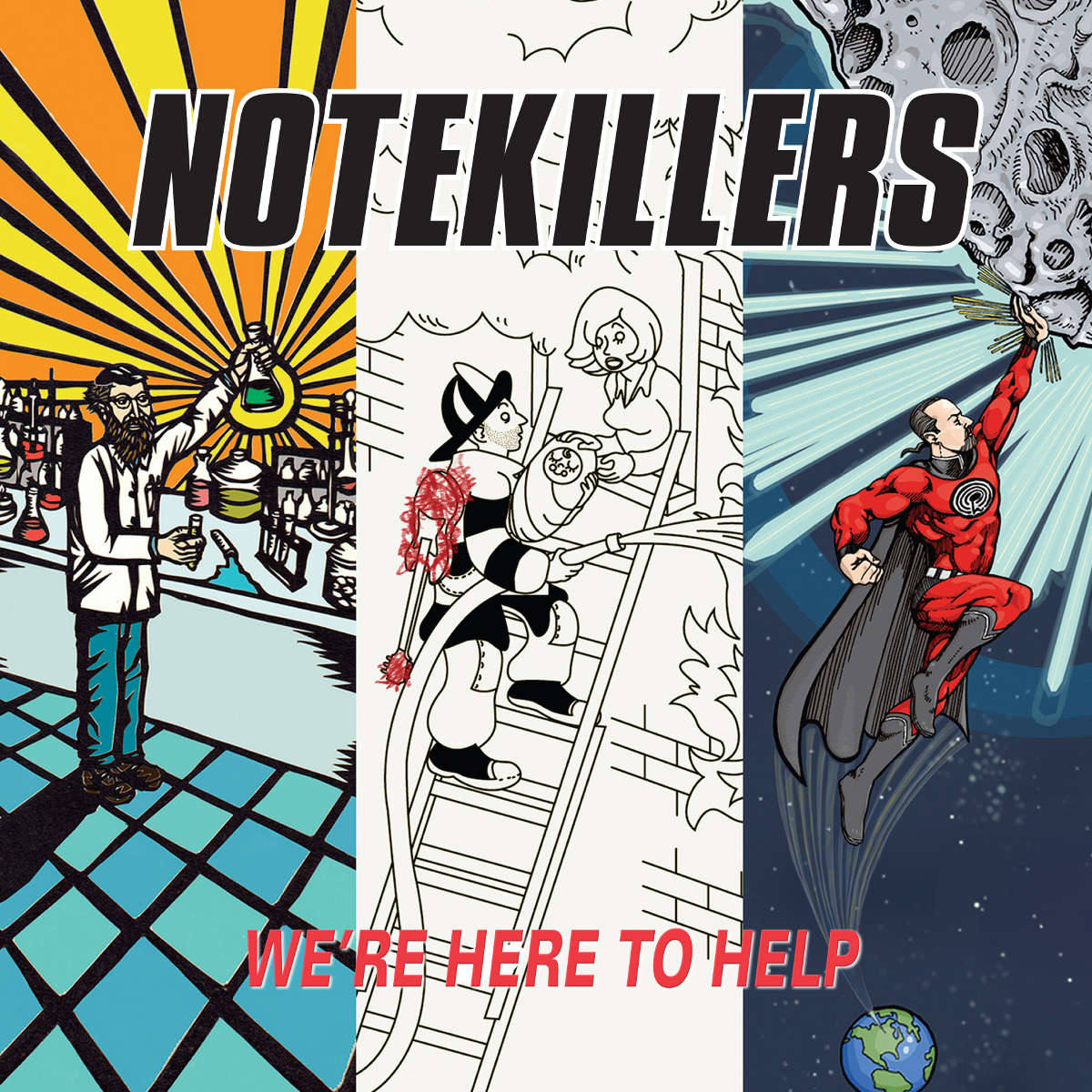 Notekillers  | We're Here To Help | CD