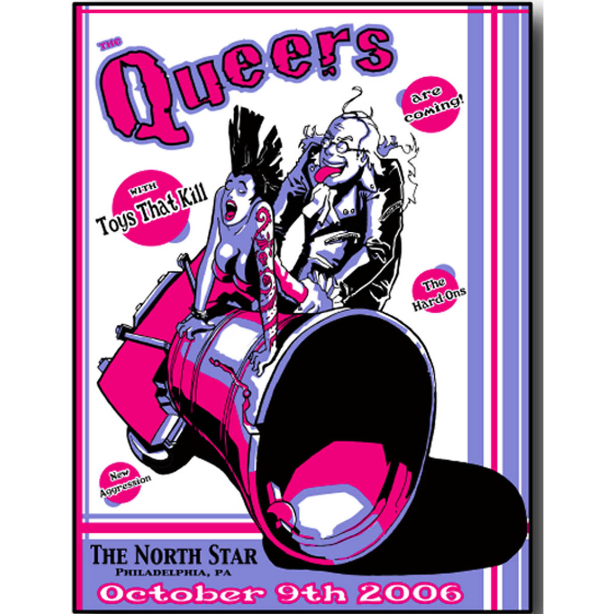 Queers | 06 Show Poster | 18x24 w/ download code
