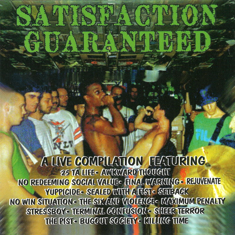 Satisfaction Guaranteed | Live Hardcore Compilation | CD