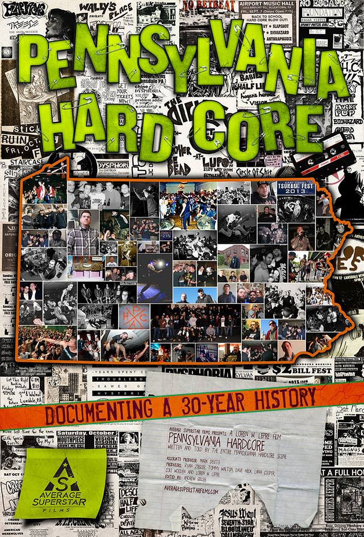 Pennsylvania Hardcore | Documenting a 30 Year History | DVD