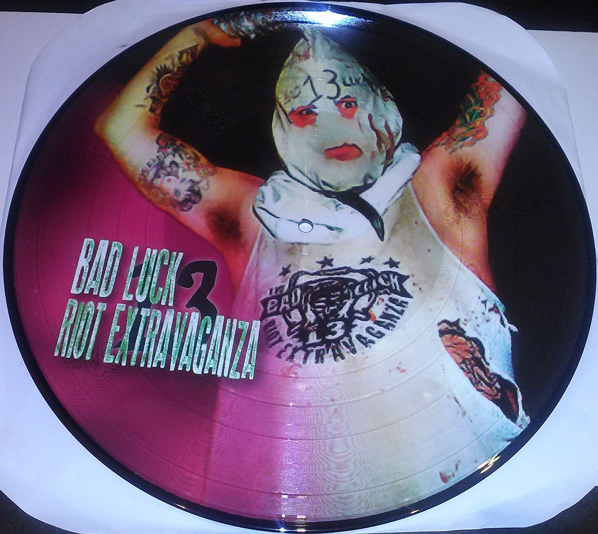 Bad Luck 13 Riot Extravaganza | Picture Disc | LP
