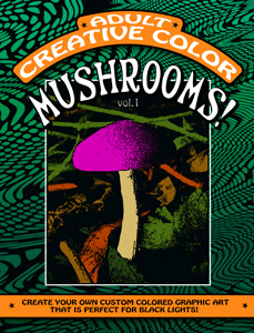 Adult Creative Color | Mushrooms! Vol.1 | Book
