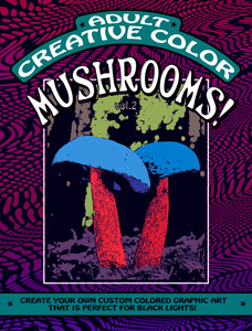 Adult Creative Color | Mushrooms! Vol.2 | Book